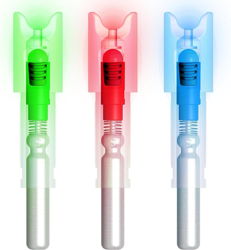 Linpeng 6PCS Crossbow Lighted Nocks for Bolts with .285”/.297”/.300”/.305” Bushings with ON/Off Switch LED Arrow Nocks - Image 5